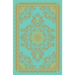 PLAZA A8221 (Rectangulaire, 200X280, VERT TURQUOISE)