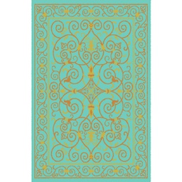 بلازا A8441 (مستطيل, 200X280, أخضر تركوازي)