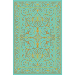 PLAZA A8441 (Rectangulaire, 200X280, VERT TURQUOISE)