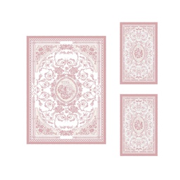 ANKARA A238H (Rectangulaire, ( T 150X220 + 2T 75X120 ), BOIS DE ROSE)