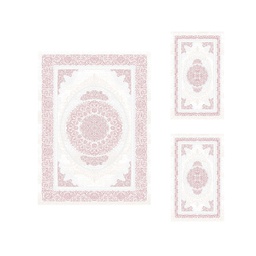 ANKARA A258H (Rectangulaire, ( T 150X220 + 2T 75X120 ), BOIS DE ROSE)