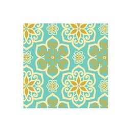 PLAZA 94832 (Living room &amp; Room, LARGEUR 200, VERT TURQUOISE, Oriental)