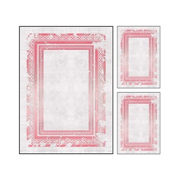 STORY 2764A (Rectangulaire, ( T160X210 + 2T 60X80 ), BOIS DE ROSE, Lamination)