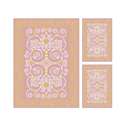 PLAZA A8445 (Rectangular, ( T 160X220 + 2T 60X110 ), BOIS DE ROSE)