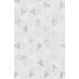 KILIM B9860 (Rectangulaire, 200X280, GRIS CLAIRE)