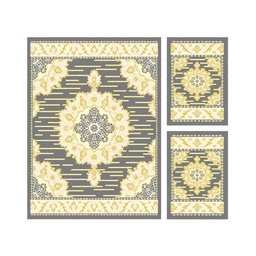 MURCIA C0520 (Rectangular, ( T 160X220 + 2T 60X110 ), GRIS FONCE)