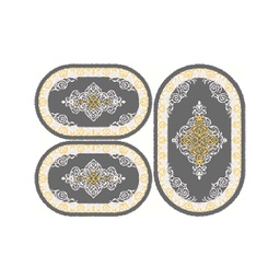 MURCIA C0530 (Ovale, ( O 80X130 + 2O 65X100 ), GRIS FONCE)