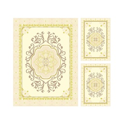 MURCIA C0540 (Rectangulaire, ( T 160X220 + 2T 60X110 ), CREME)