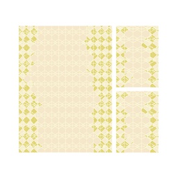 MURCIA C0550 (Rectangulaire, ( T 160X220 + 2T 60X110 ), CREME)