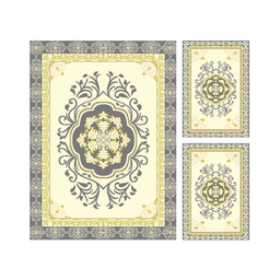 MURCIA C0541 (Rectangular, ( T 160X220 + 2T 60X110 ), GRIS FONCE)