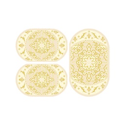 MURCIA C0520 (Oval, ( O 80X130 + 2O 65X100 ), CREME)