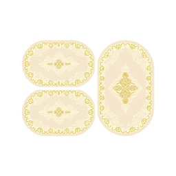 MURCIA C0530 (Oval, ( O 80X130 + 2O 65X100 ), CREME)