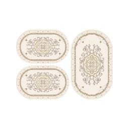 MURCIA C0540 (Oval, ( O 80X130 + 2O 65X100 ), CREME)