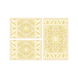 MURCIA C0520 (Rectangular, ( T 80X130 + 2T 65X100 ), CREME)