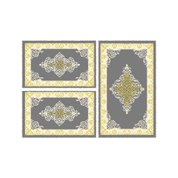 MURCIA C0531 (Rectangulaire, ( T 80X130 + 2T 65X100 ), GRIS FONCE)