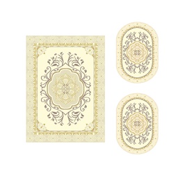 ميرسيا C0540 (مجموعات مختلفة, ( T 155X220 + 2O 90X55 ), قشدي)