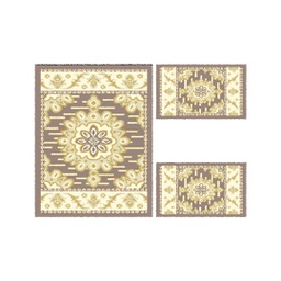 MURCIA C0521 (Rectangular, ( T 80X120 + 2T 80X60 ), MARRON BRONZE)