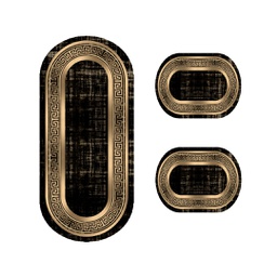 سطوري 1676A (بيضوي, ( O 50X110 + 2 O50X80 ), متعدد الألوان, مطبوعة)