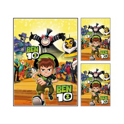 STORY 2671A (Rectangulaire, ( T160X210 + 2T 60X80 ), MULTI COULEURS, Lamination)