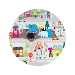 STORY 2870A (Rond, 160X160, MULTI COULEURS, Lamination)