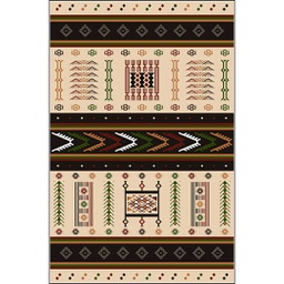 STORY 2588A (Rectangular, 120X160, MULTI COULEURS, Lamination)