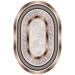 STORY 4354A (Oval, 160X210, IVOIRE, Lamination)