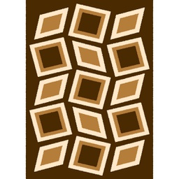 PLUME 56300 (Rectangular, 200X280, MARRON CHOCO LX CHICHENE)