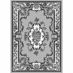 RELAX 13490 (Rectangulaire, 240X400, GRIS CLAIRE)